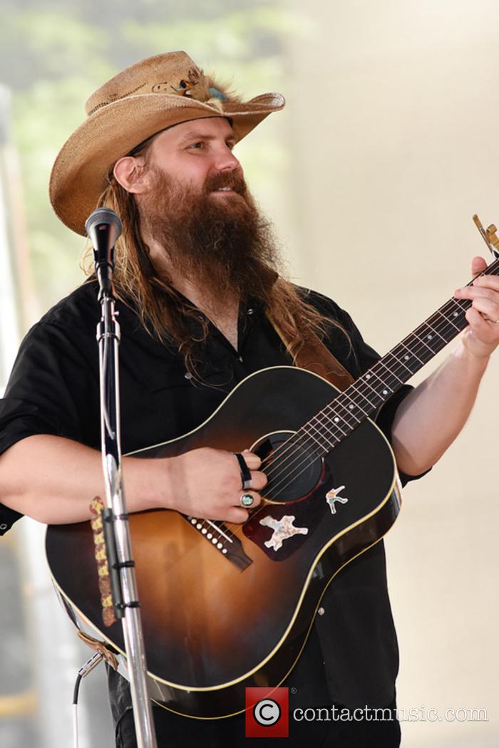 Chris Stapleton performing on the today show