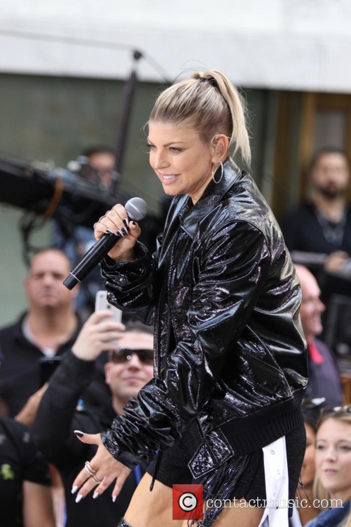 Fergie performs live on the 'Today' show