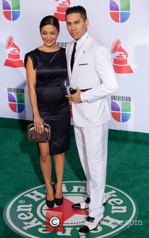 Taboo and wife Jaymie 2011 Latin Grammy's at Mandalay Bay Resort and Casino - Arrivals Las Vegas, Nevada - 10.11.11