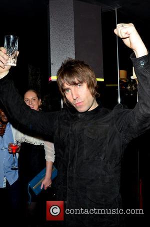 Liam Gallagher Rock stars and celebrities attend Liam Gallagher's 'Pretty Green London Collections: Men's Autumn/Winter 2013 Launch' held at The...