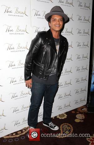 Bruno Mars - Bruno Mars hosts a party at the Bank Nightclub - Las Vegas, NV, United States - Sunday...