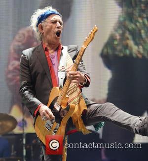 Keith Richards and The Rolling Stones - The 2013 Glastonbury Festival - Day 2 - Performances - Glastonbury, United Kingdom...