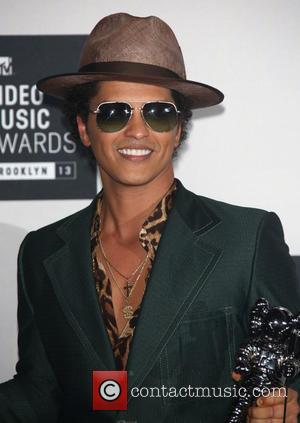 Bruno Mars - 2013 MTV Music Awards held at the Barclays Center - Press Room - Brooklyn, New York, United...