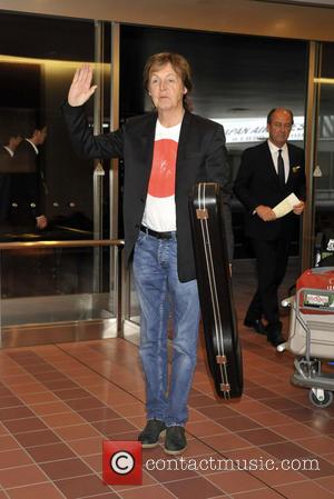 Paul McCartney - Paul McCartney arrives at Narita International Airport in Tokyo - Tokyo, Tokyo, Japan - Thursday 15th May...