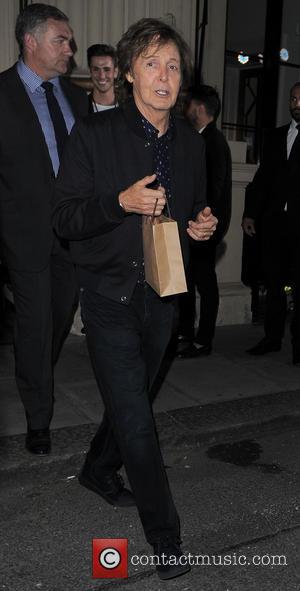 Paul McCartney - London Fashion Week Spring/Summer 2015 - Celebrity Sightings - London, United Kingdom - Sunday 14th September 2014