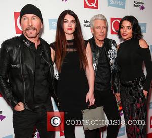 U2, The Edge, David Evans and Adam Clayton