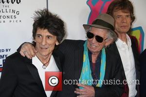 Mick Jagger, Keith Richards and Ronnie Wood