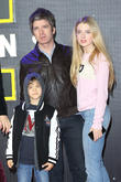 Noel Gallagher, Daughter Anais and Son Sonny