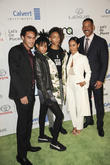 Will Smith, Jada Pinkett Smith, Willow Smith, Jaden Smith and Trey Smith