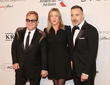 Sir Elton John, ­­­­­­­­­­­­­diana Krall and David Furnish