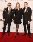 Sir Elton John, ­­­­­­­­­­­­­diana Krall and David Furnish