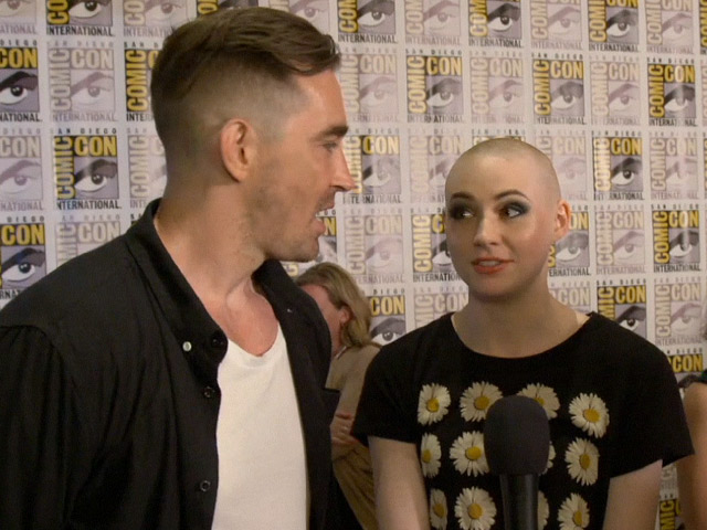 Lee Pace And A Newly Bald Karen Gillan Talk 'Guardians of the Galaxy' At Comic-Con