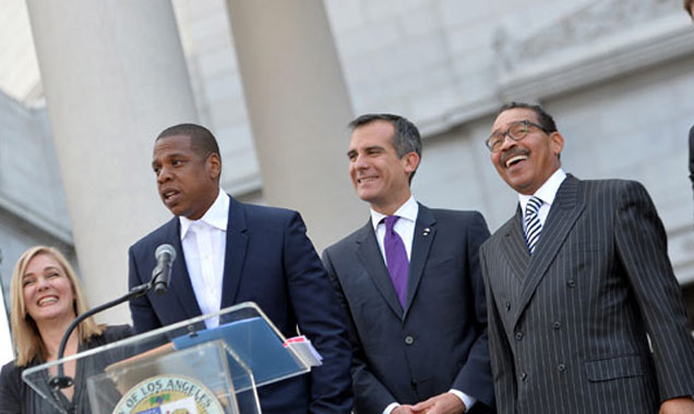 Budweiser Made In America Press Conference at Los Angeles City Hall