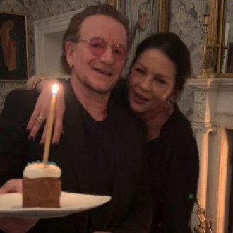 Bono sings Happy Birthday to Michael Douglas