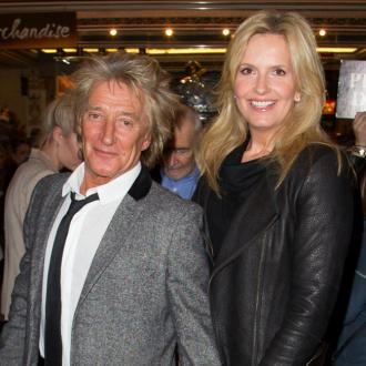 Penny Lancaster always makes time for Rod Stewart