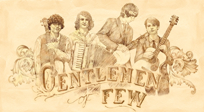 Gentlemen Of Few - Leas Cliff Hall, Folkestone - 4th July 2015 Live Review