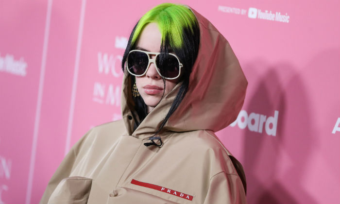 Billie Eilish at Billboard's Women in Music 2019 / Photo Credit: Image Press Agency/NurPhoto/PA Images