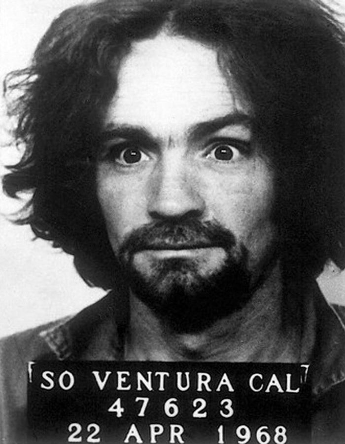 Charles Manson, 1968 / Photo Credit: California Department of Corrections and Rehabilitation