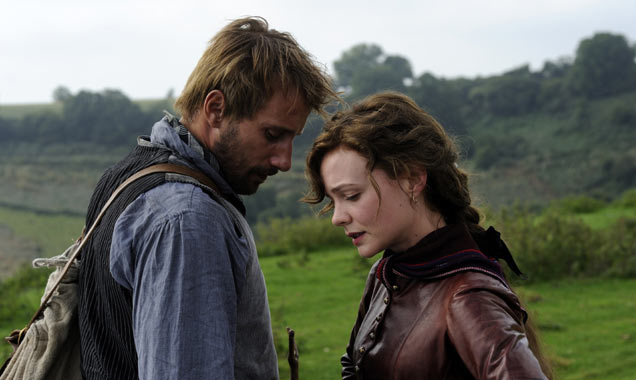 Matthias Schoenaerts and Carey Mulligan in 'Far From The Madding Crowd'