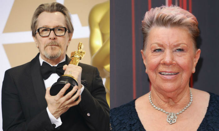 Gary Oldman and Laila Morse