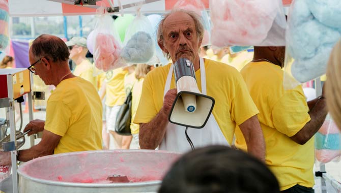 Christopher Lloyd also stars in Going In Style