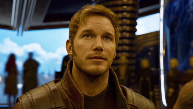 Chris Pratt is Peter Quill aka Star-Lord in 'Guardians of the Galaxy Vol. 2'