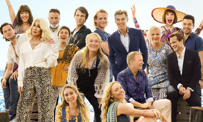 The cast of 'Mamma Mia 2'