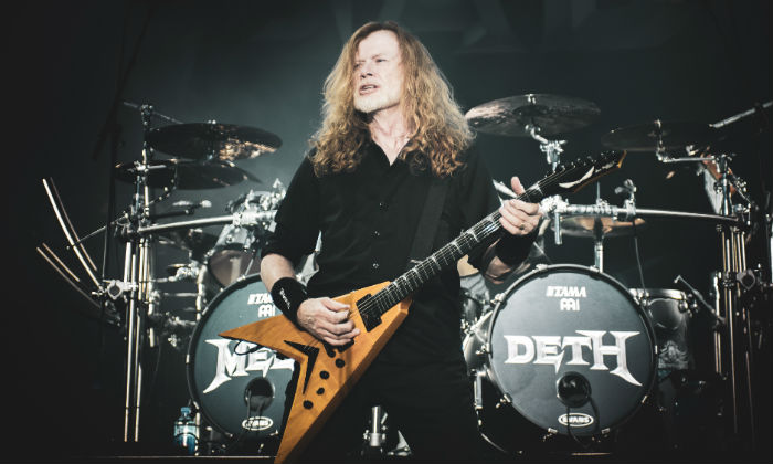 Megadeth performing in Milan, 2020 / Photo Credit: Pacific Press/SIPA USA/PA Images