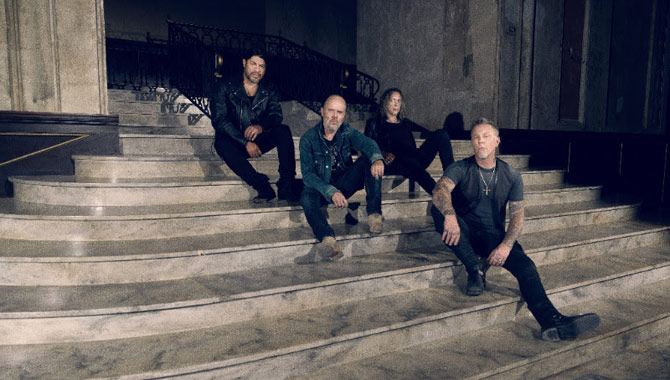 Metallica perform on 'The Late Show with Stephen Colbert'