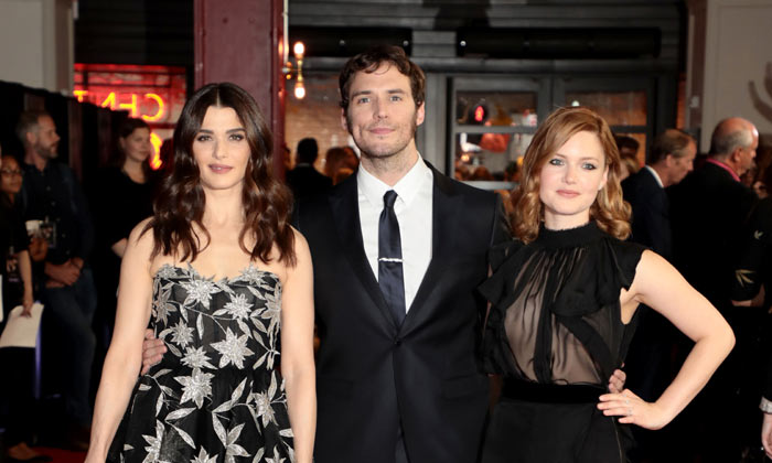 Rachel Weisz, Sam Claflin and Holliday Grainger at 'My Cousin Rachel' premiere