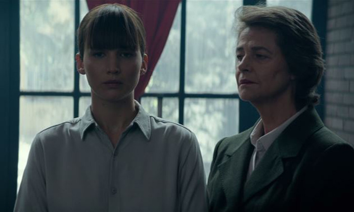 Jennifer Lawrence and Charlotte Rampling star in 'Red Sparrow'