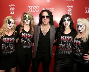 Hard Rock Cafe Launches Kiss Signature Series 2014