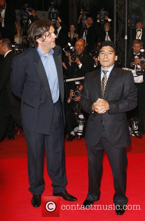 Emir Kusturica and Diego Maradona
