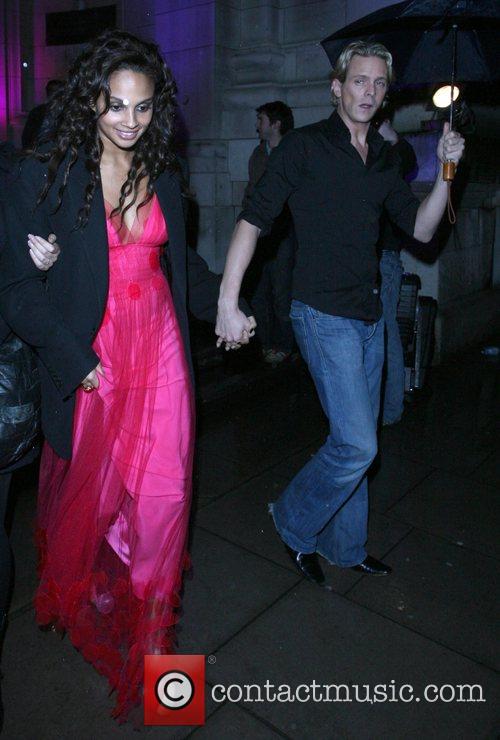Alesha Dixon, Matthew Cutler Leaving The Royal Albert Hall and After Watching A Performance Of Cirque Du Soleil. 1