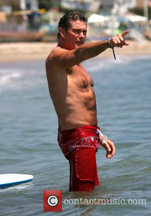 David Hasselhoff and Surfing 1