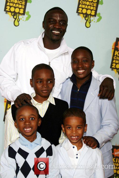 Akon, His Sons and Ucla 1