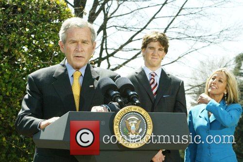 George Bush and White House 1