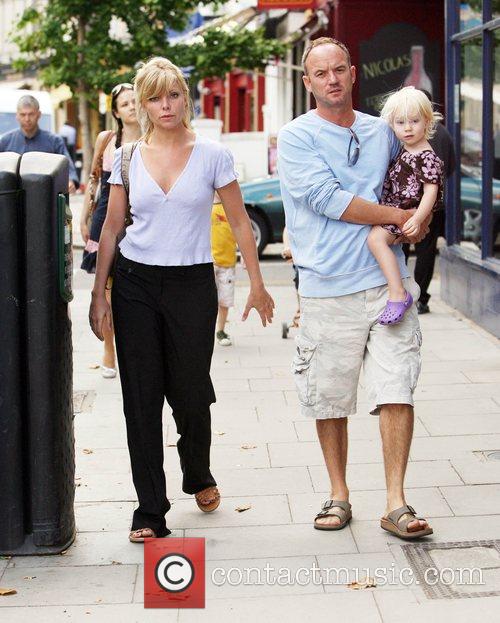 Samantha Janus, Two Children Benjamin and Lily-rose Before Returning To The Bbc Studios Where She Plays Ronnie Mitchell In 'eastenders' 1