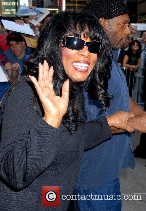 Donna Summer, Cbs and David Letterman