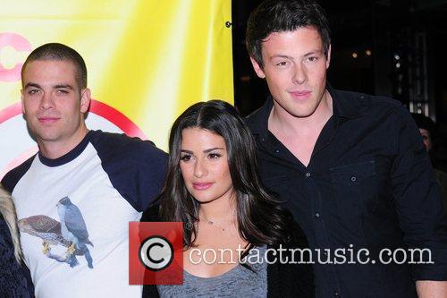 Mark Salling, Lea Michele and Cory Monteith