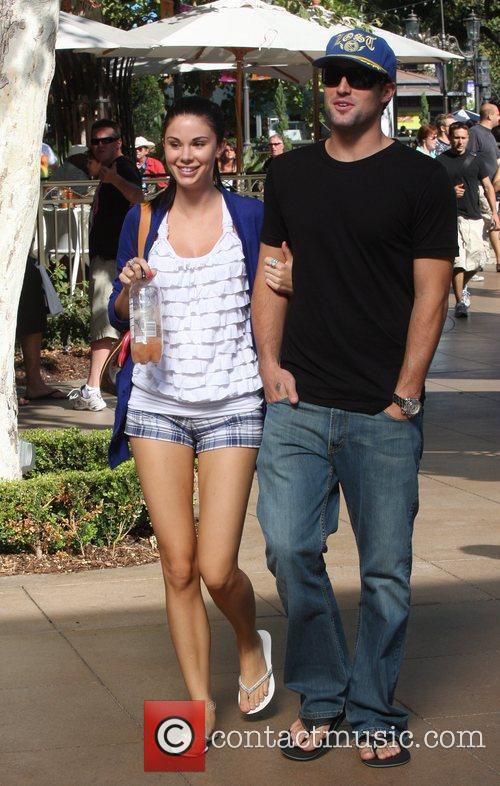 Brody Jenner and Jayde Nicole Go Shopping At The Aple Store In Hollywood 1