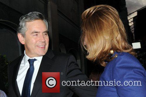 Gordon Brown and Tana Ramsay