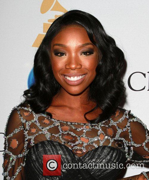 Brandy and David Geffen 1