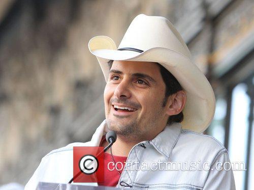 Brad Paisley and Star On The Hollywood Walk Of Fame 1