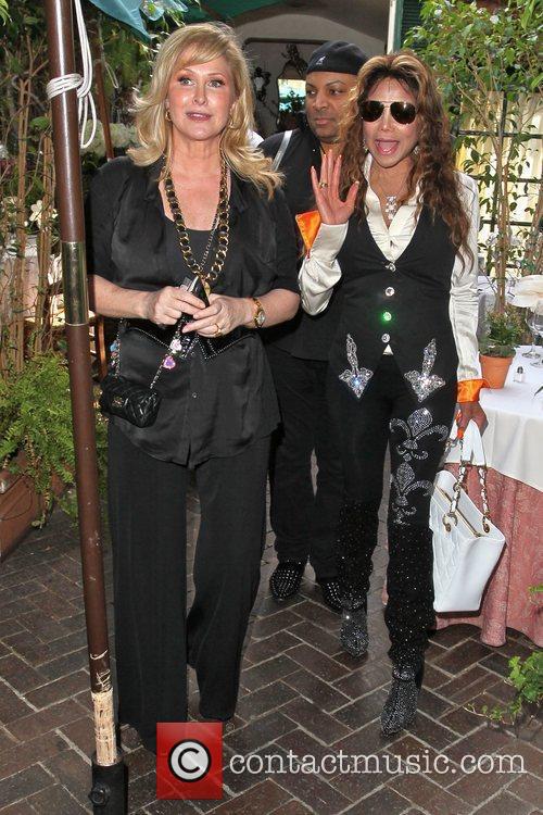 Kathy Hilton and La Toya Jackson