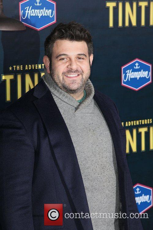 Adam Richman and Ziegfeld Theatre 1