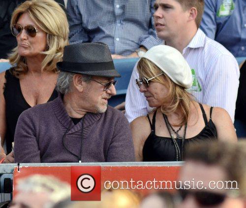 Steven Spielberg, Bruce Springsteen and Kate Capshaw 1