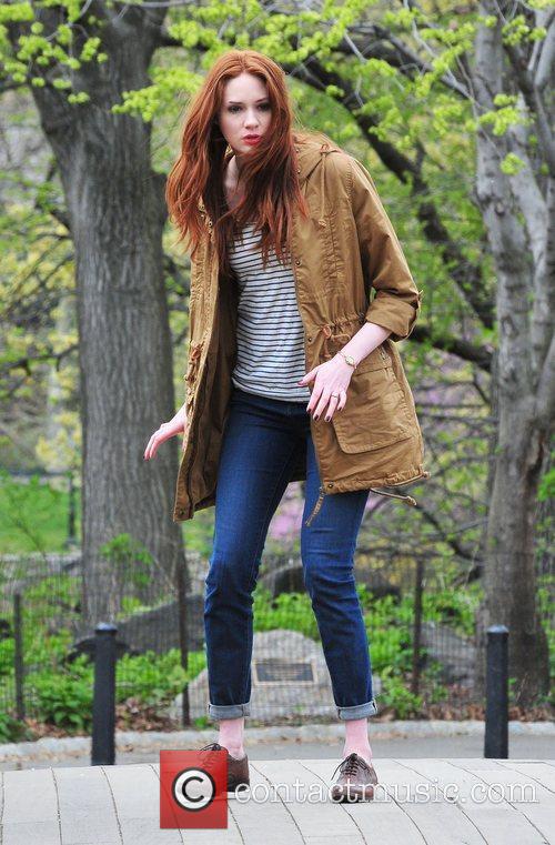 Karen Gillan, Doctor Who and Central Park