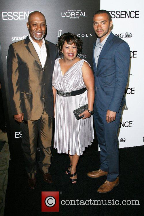 James Pickens, Chandra Wilson and Jesse Williams