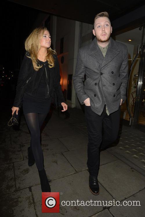 James Arthur and Kimberley Garner